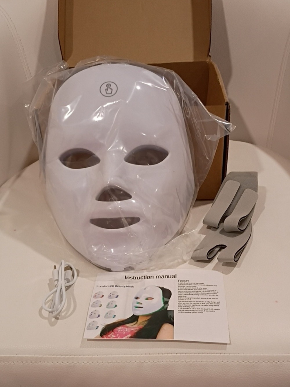 7-Color LED Facial Mask - Light Therapy Mask